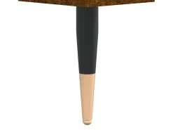 Mesa de centro madera de ingeniería roble ahumado 104x60x35 cm