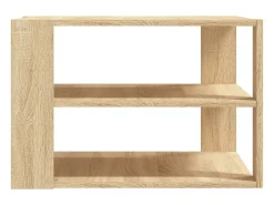 Mesa de centro madera de ingeniería roble Sonoma 58x58x40cm