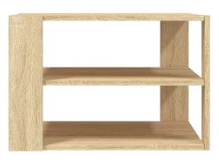 Mesa de centro madera de ingeniería roble Sonoma 58x58x40cm