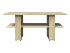Mesa de centro madera de ingeniería roble Sonoma 102x55x42 cm