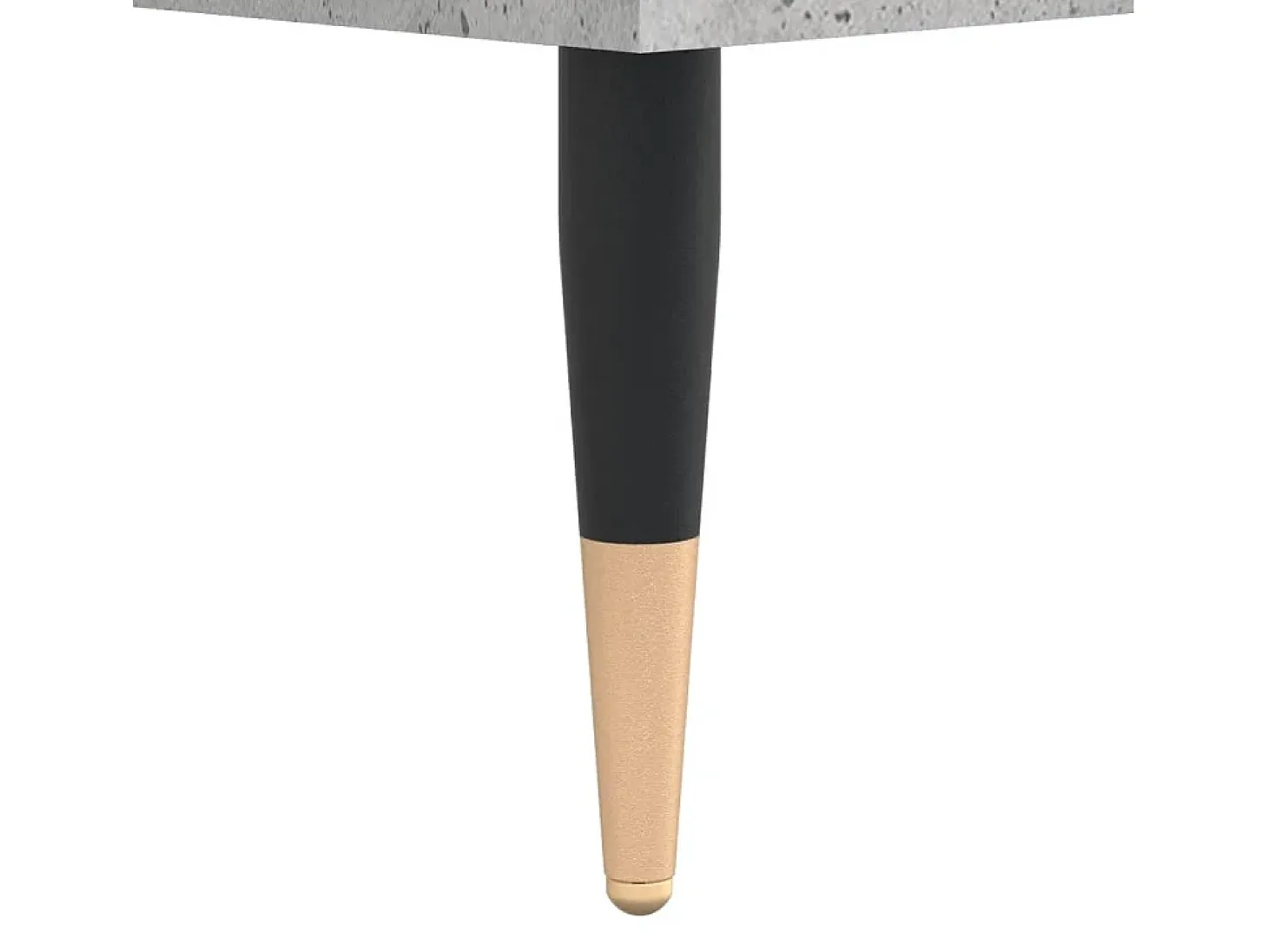 Mesa de centro madera de ingeniería gris hormigón 104x60x35 cm