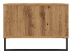 Mesa de centro madera de ingeniería roble artisan 90x50x36,5 cm