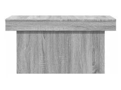 Mesa de centro madera de ingeniería gris Sonoma 100x55x40 cm
