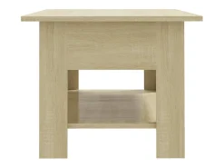 Mesa de centro madera de ingeniería roble Sonoma 102x55x42 cm