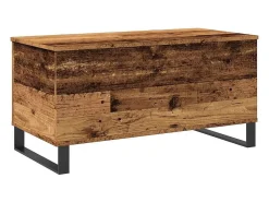 Mesa de centro madera de ingeniería envejecida 90x44,5x45 cm
