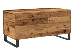 Mesa de centro madera de ingeniería envejecida 90x44,5x45 cm