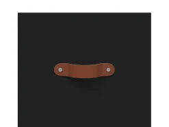Mesa de centro madera de ingeniería negro 50x50x40 cm
