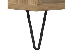 Mesa de centro madera de ingeniería roble artisan 90x49x45 cm