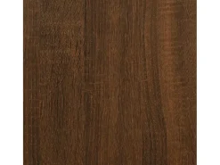 Mesa de centro madera de ingeniería roble marrón 90x60x35 cm