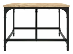 Mesa de centro madera de ingeniería roble Sonoma 75x50x35 cm