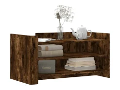 Mesa de centro madera de ingeniería roble ahumado 100x50x50 cm