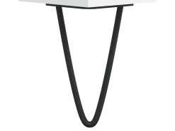 Mesa de centro madera de ingeniería blanco 90x60x35 cm
