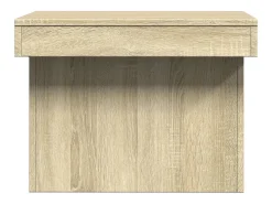 Mesa de centro madera de ingeniería roble Sonoma 100x55x40 cm