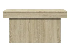 Mesa de centro madera de ingeniería roble Sonoma 100x55x40 cm