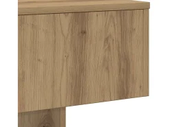Mesa de centro madera de ingeniería roble artisan 60x60x31,5 cm