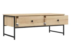 Mesa de centro madera de ingeniería roble Sonoma 101x49x39,5 cm