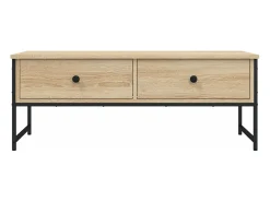 Mesa de centro madera de ingeniería roble Sonoma 101x49x39,5 cm