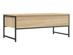 Mesa de centro madera de ingeniería roble Sonoma 101x49x39,5 cm