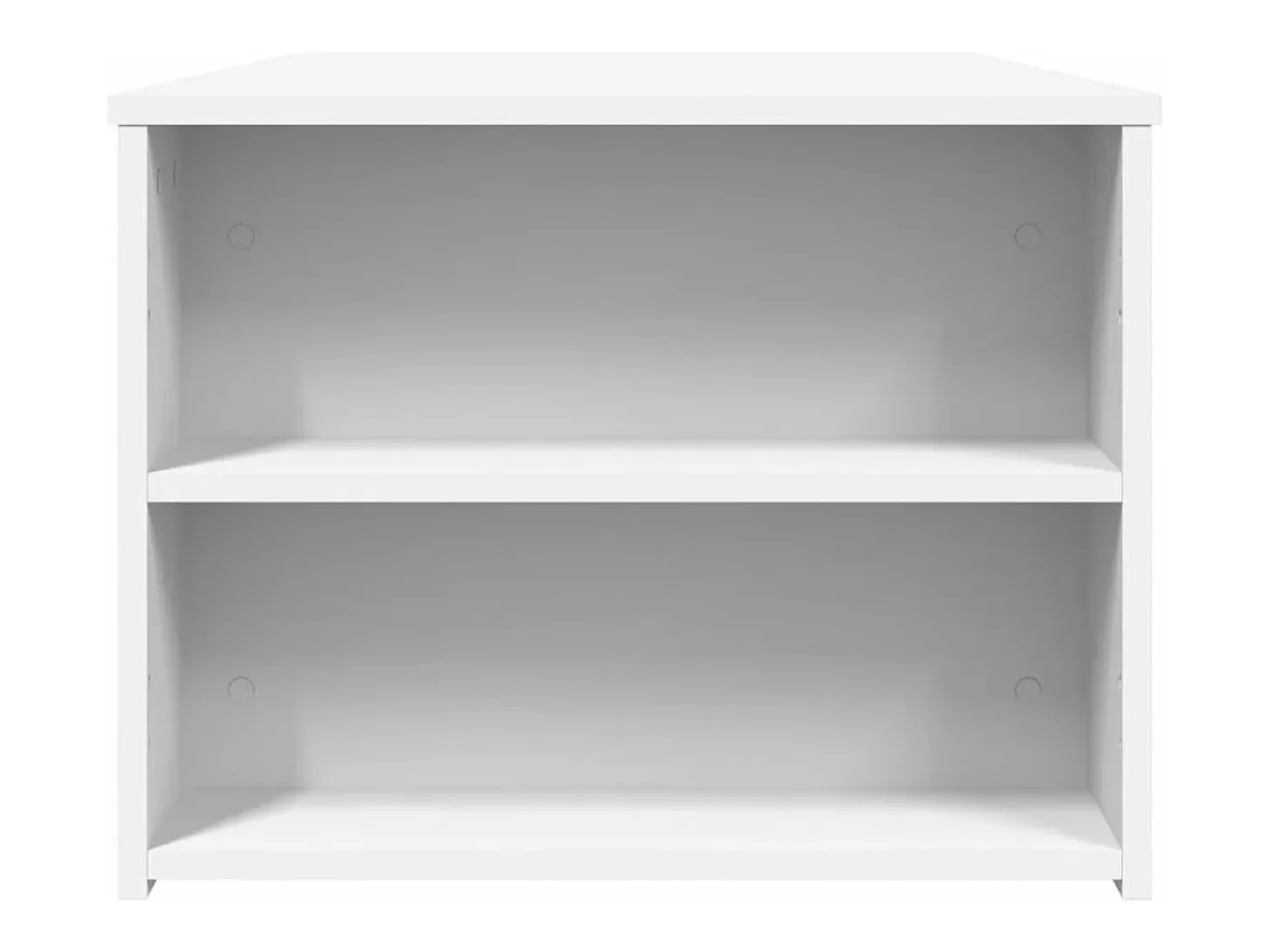 Mesa de centro madera de ingeniería blanco 102x55x42 cm