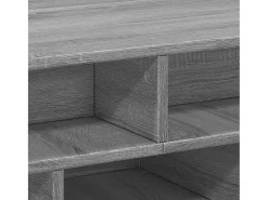 Mesa de centro madera de ingeniería gris Sonoma 70x70x29 cm