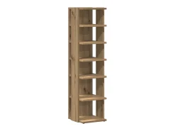 Mesa de centro madera de ingeniería roble artisan 55x55x42 cm
