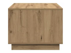 Mesa de centro madera de ingeniería roble artisan 55x55x42 cm