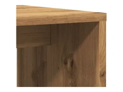 Mesa de centro madera de ingeniería roble artisan 100x48x40 cm