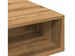 Mesa de centro madera de ingeniería roble artisan 105x55x32 cm