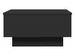Mesa de centro madera de ingeniería negro 60x45x31 cm