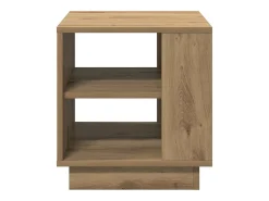 Mesa de centro madera de ingeniería roble artisan 40x40x43 cm