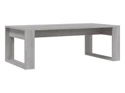 Mesa de centro madera de ingeniería gris Sonoma 102x50x35 cm