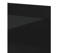Mesa de centro madera de ingeniería negra 80x50x50 cm