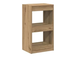 Mesa de centro madera ingeniería roble artisan 102x55,5x40 cm