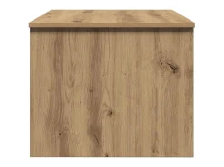 Mesa de centro madera ingeniería roble artisan 80x50,5x41,5 cm