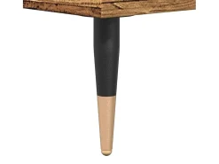 Mesa de centro madera ingeniería madera envejecida 60x50x36,5cm