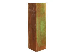 Mesa de centro madera maciza reciclada 100x55x40 cm