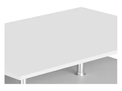 Mesa de centro MalisoL blanca.