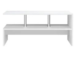 Mesa de centro MalisoL blanca.