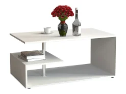 Mesa de centro MalisoM blanca.