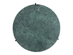 Mesa de centro redonda de mármol verde 90 cm diám. BUMCELLO