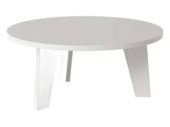 Mesa de centro redonda ELLA Ø90 cm Gris