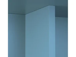 Mesa de centro redonda tablero resistente mdf 3cm azúl cornish 100cm-HECHO EN ESPAÑA