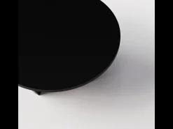 Mesa de centro redonda TORI Ø90 cm Negro