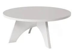 Mesa de centro redonda YUKO Ø90 cm Gris
