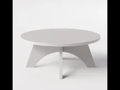 Mesa de centro redonda YUKO Ø90 cm Gris