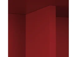 Mesa de centro tablero laminado de 3cm rojo llama 100x60cm- HECHO EN ESPAÑA