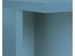 Mesa de centro tablero resistente MDF 3cm Azúl Cornish 100x60cm - HECHO EN ESPAÑA