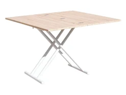Mesa de centro Up & Down elevable y extensible 4 posiciones 49-76x100x50 cm Adec