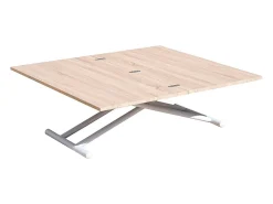 Mesa de centro Up & Down elevable y extensible 4 posiciones 49-76x100x50 cm Adec