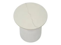Mesa de Centro VKH526, Blanco, 40x40x47 cm, Kendra Home